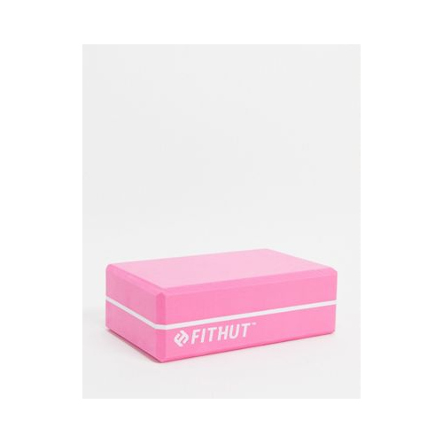 Розовый блок для пилатеса FitHut-Розовый цвет