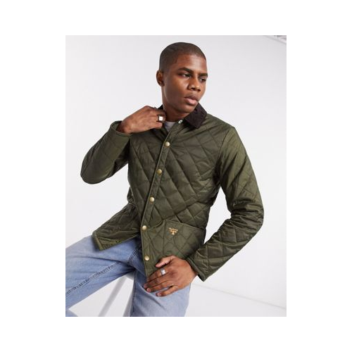 Стеганая куртка оливкового цвета Barbour Beacon Starling-Зеленый
