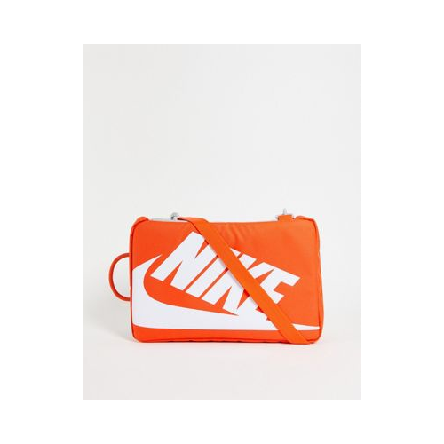 Сумка для обуви белого и оранжевого цветов Nike-Оранжевый