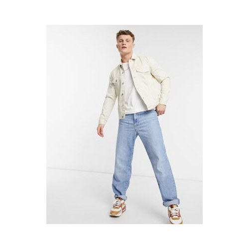 Светлая джинсовая куртка New Look Белый
