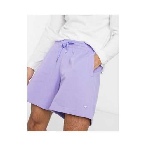 Светло-фиолетовые премиум шорты adidas Originals-Фиолетовый цвет