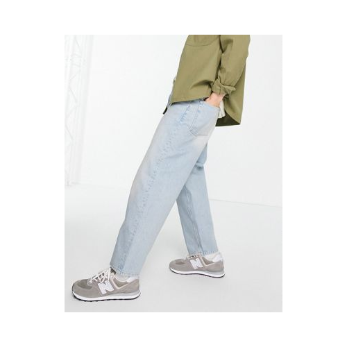 Светло-голубые выбеленные джинсы в стиле 90-х ASOS DESIGN