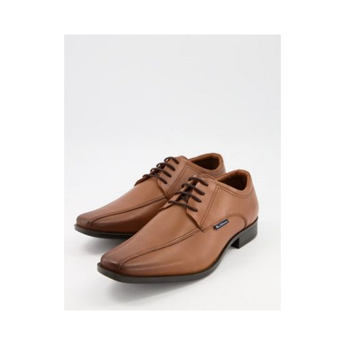 Светло-коричневые кожаные туфли дерби на шнуровке Ben Sherman-Коричневый цвет