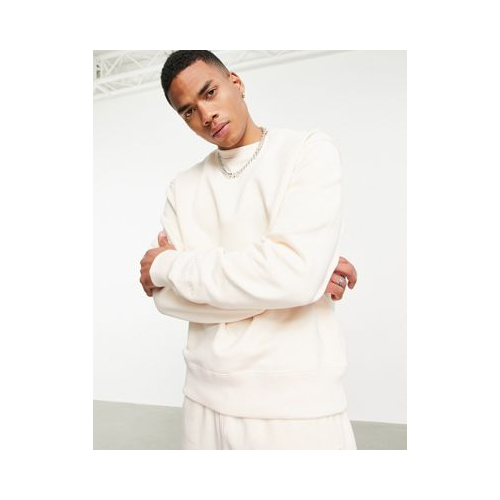 Свитшот премиум-класса цвета экрю adidas Originals x Pharrell Williams Белый
