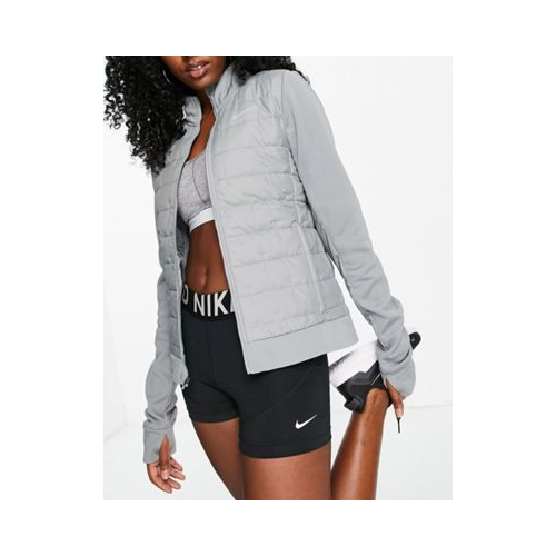 Серая куртка с синтетическим наполнителем Nike Running Therma-FIT