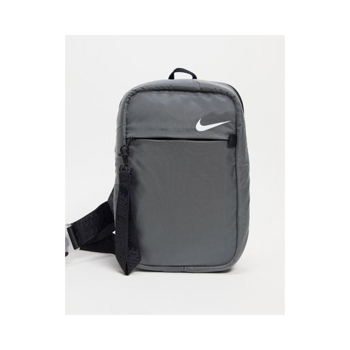 Серая переливающаяся сумка для полетов Nike Essentials