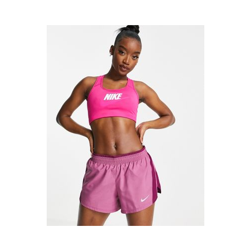 Шорты «2 в 1» розового цвета Nike Running 10k-Розовый