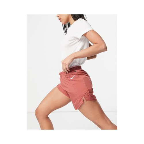 Шорты рыжего цвета длиной 5 дюймов Nike Running Tempo Luxe-Коричневый