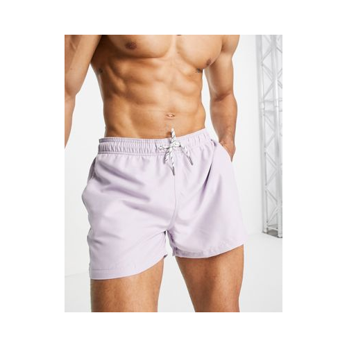 Сиреневые шорты для плавания New Look-Фиолетовый цвет