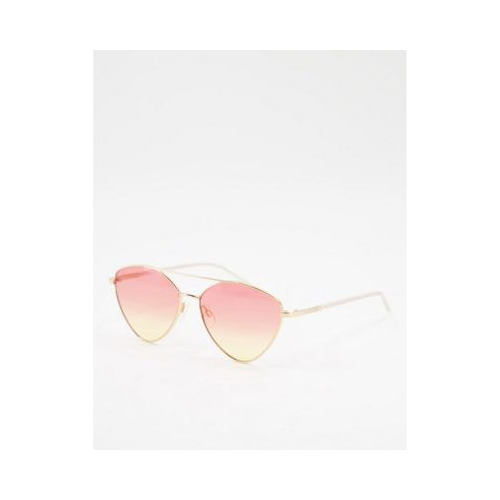 Солнцезащитные очки-авиаторы Moschino Love-Оранжевый цвет