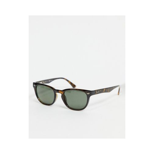 Солнцезащитные очки в черепаховой расцветке Ray-Ban 0RB4140 Wayfarer-Коричневый цвет