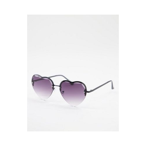 Солнцезащитные очки в форме сердца AJ Morgan-Черный цвет