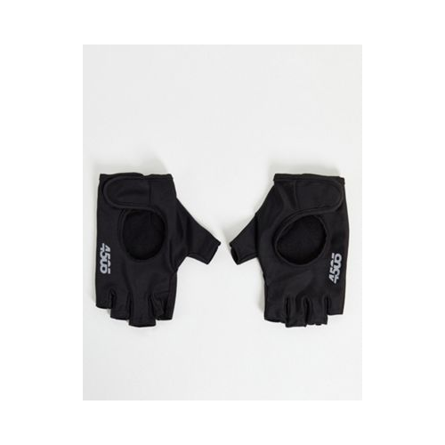 Уплотненные перчатки для тренажерного зала с открытыми пальцами и регулируемым ремешком ASOS 4505-Черный цвет