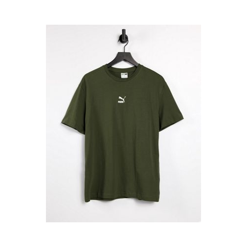 Зеленая футболка Puma Avenir-Зеленый цвет