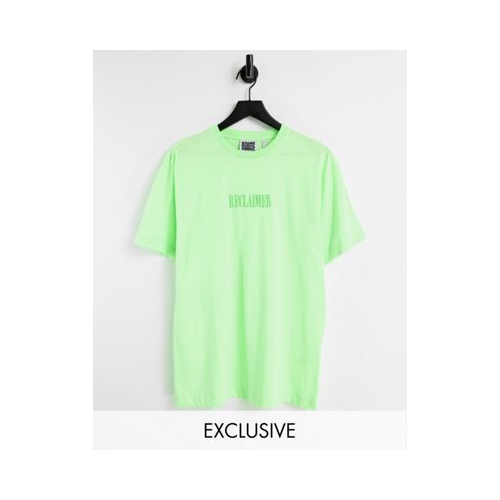 Зеленая футболка в стиле унисекс с логотипом Reclaimed Vintage Inspired
