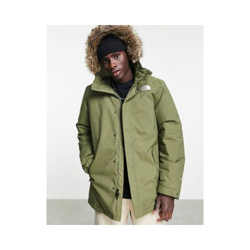 Зеленая куртка из переработанных материалов The North Face Zaneck-Зеленый цвет