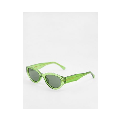 Зеленые круглые солнцезащитные очки унисекс в стиле ретро A.Kjaerbede Winnie-Зеленый цвет