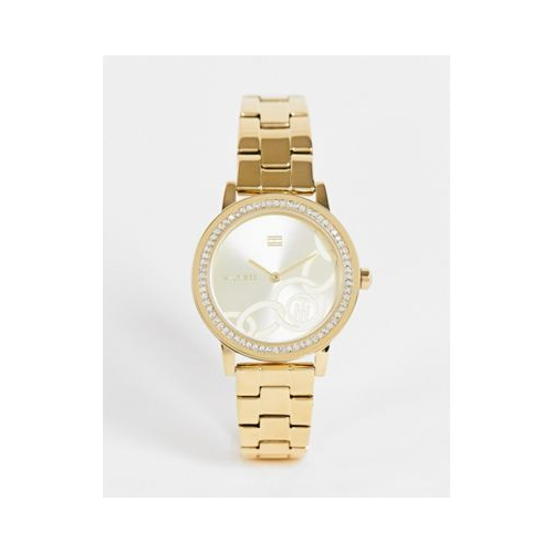Золотистые женские часы-браслет Tommy Hilfiger 1782437