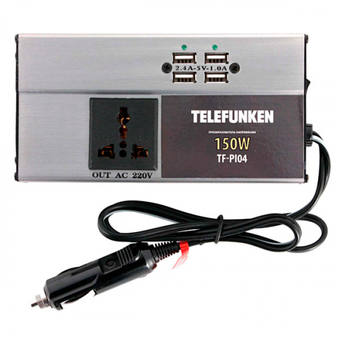 Автопреобразователь напряжения Telefunken TF-PI04