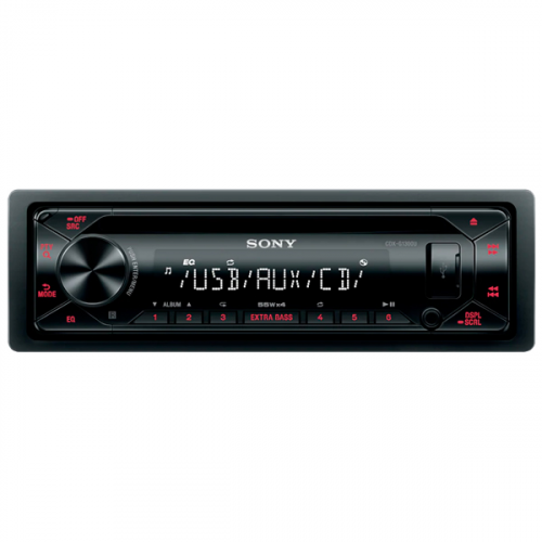Автомобильная магнитола с CD MP3 Sony CDX-G1300U/Q