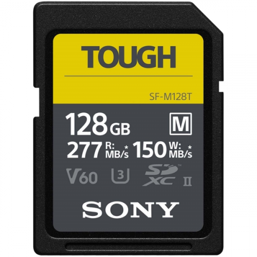 Карта памяти SDXC Sony 128GB 277R/150W Tough (SF-M128T/T)