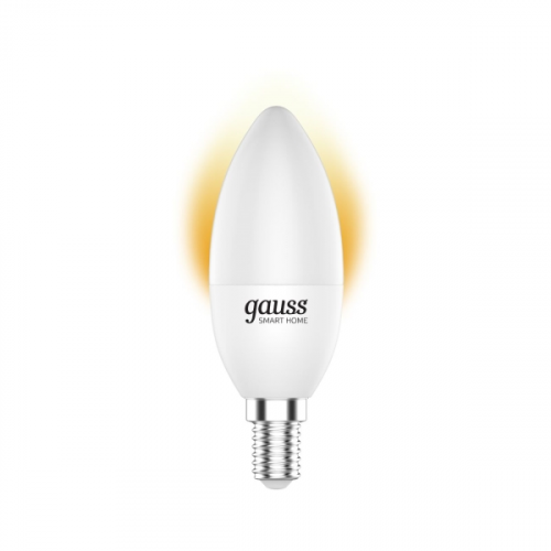Умный свет Gauss Smart Home DIM E14 C37 5W 2700К