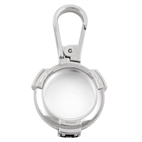 Брелок Red Line для Airtag металkический с карабином, Silver