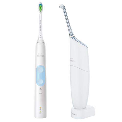 Электрическая зубная щетка + компактный ирригатор Philips Sonicare HX8424/30