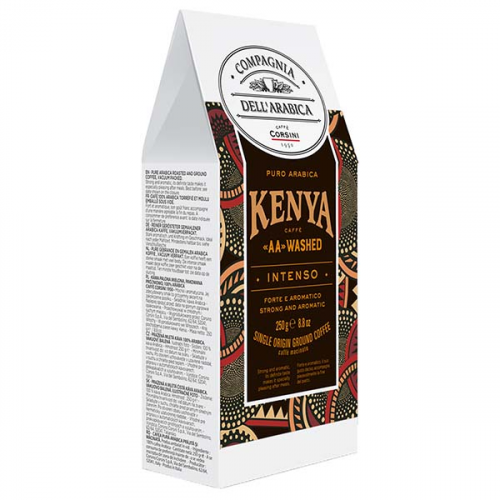 Кофе молотый Dell Arabica Puro Arabica Kenya "AA" Washed 250г
