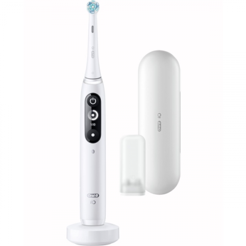 Электрическая зубная щетка Braun ORAL-B iOM7.1A1.1BD White Alabaster
