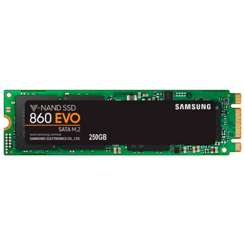 Внутренний SSD накопитель Samsung 250GB 860 EVO M.2 (MZ-N6E250BW)