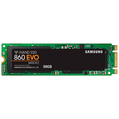 Внутренний SSD накопитель Samsung 500GB 860 EVO M.2 (MZ-N6E500BW)