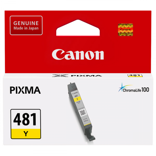 Картридж для струйного принтера Canon CLI-481 Y Yellow