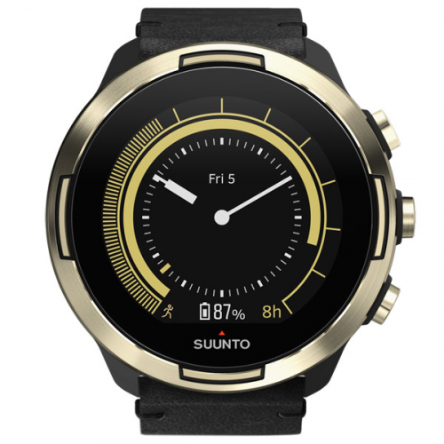 Спортивные часы Suunto 9 Baro Gold Leather (SS050256000)