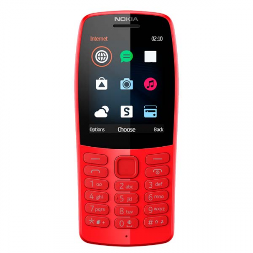 Мобильный телефон Nokia 210 DS Red (TA-1139)