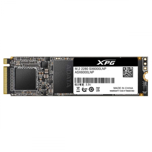 Внутренний SSD накопитель ADATA 512GB SX6000 Lite (ASX6000LNP-512GT-C)