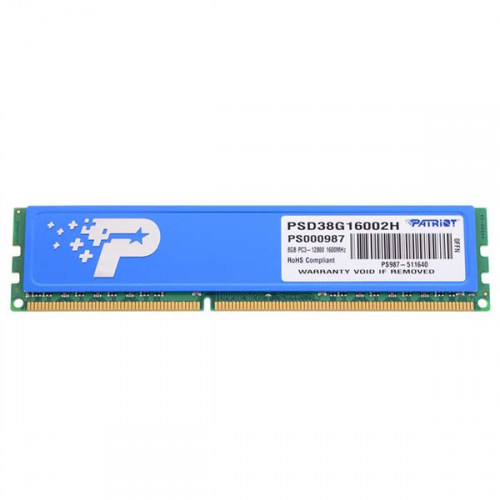 Оперативная память Patriot 8GB Viper 3 DDR3 1600Mhz (PSD38G16002H)