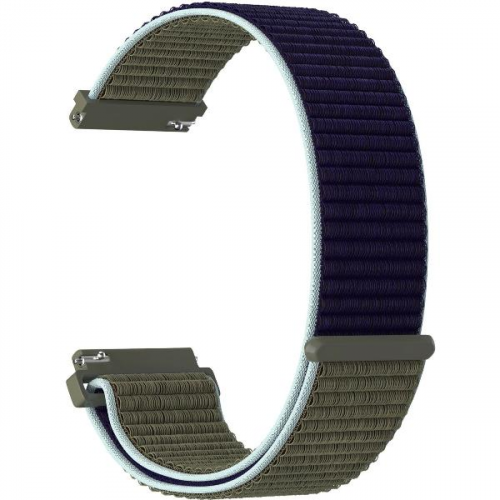 Сменный ремешок LYAMBDA 20mm VEGA DS-GN-03-20-46 Khaki-blue