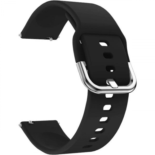 Сменный ремешок LYAMBDA 20mm AVIOR DSJ-11-01T-20-BK Black