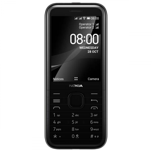 Мобильный телефон Nokia 8000 4G DS Black (TA-1303)