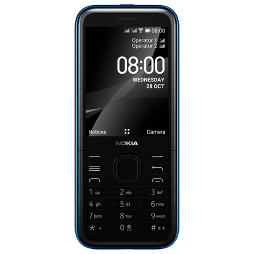 Мобильный телефон Nokia 8000 4G DS Blue (TA-1303)