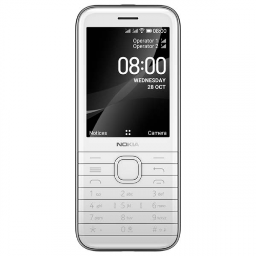 Мобильный телефон Nokia 8000 4G DS White (TA-1303)