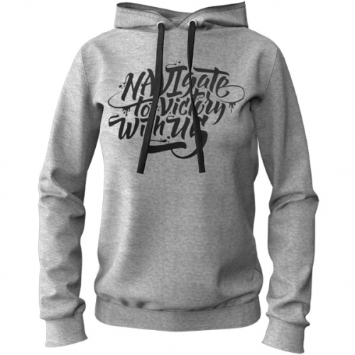 Худи женское Natus Vincere NAVIgate Grey L FNVWMHOOD17GY000L