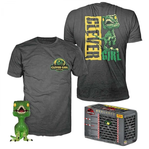 Футболка Funko POP and Tee: Jurassic Park: Clever Raptor (M)