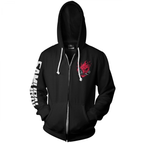 Толстовка Cyberpunk 2077 Biggest Fan Zip-Up Hoodie - S