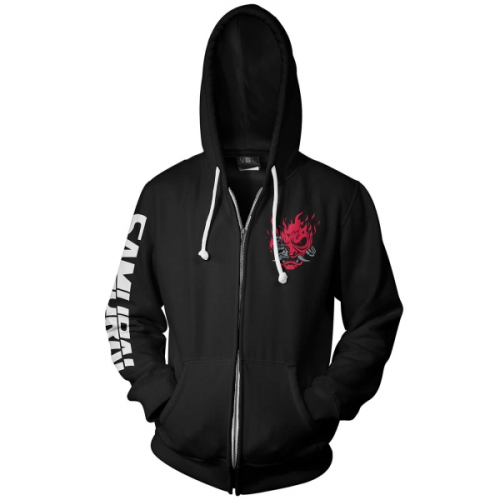 Толстовка Cyberpunk 2077 Biggest Fan Zip-Up Hoodie - M