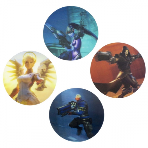 Сувенир Paladone Overwatch 3D Coasters