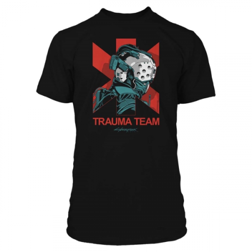 Футболка Cyberpunk 2077 Trauma Comic Premium (XXL)