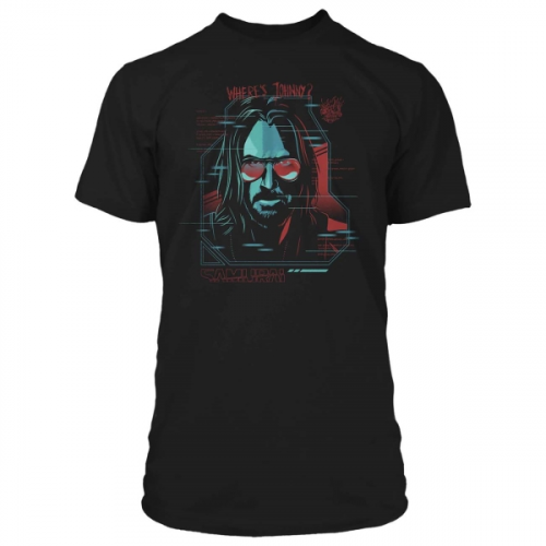 Футболка Cyberpunk 2077 Digital Ghost Premium Black (M)