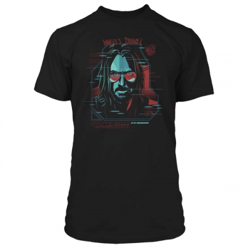 Футболка Cyberpunk 2077 Digital Ghost Premium Black (XL)